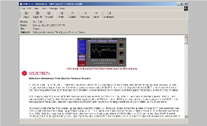 Email bulletin